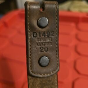 Kids Brown Leather Belt